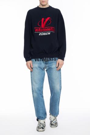 Bluza typu 'oversize' z wyszytymi napisami, zdjęcie 2 Bluza typu 'oversize' z wyszytymi napisami od Vetements